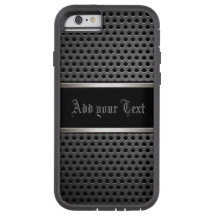 iPhone, iPad, SG3,4,5, Motorola Capas-Carbon Steel