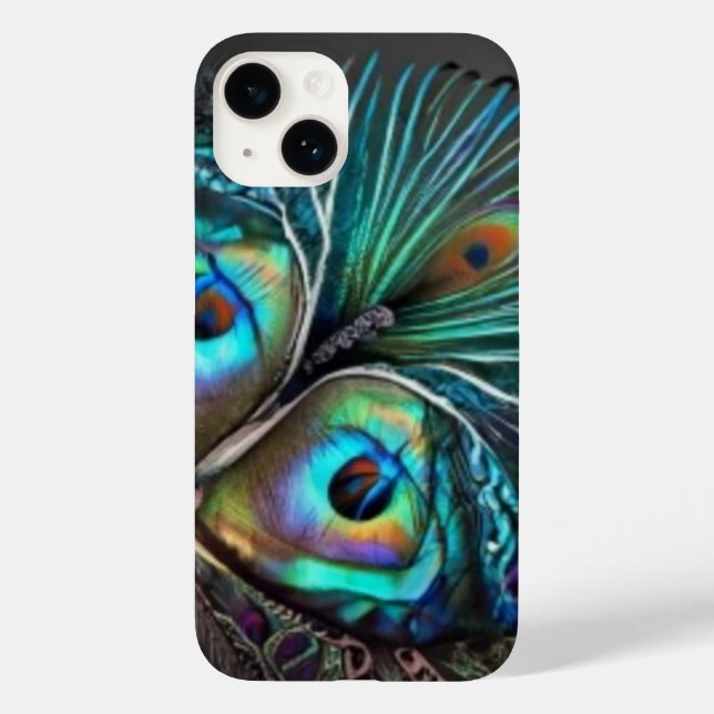iPhone / iPad verde azul (Verso)