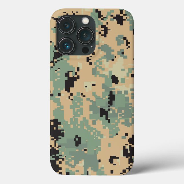 iPhone padrão de Camuflagem Digital (Verso)