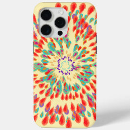 iPhone Padrão Floral de Cor de Água Moderna