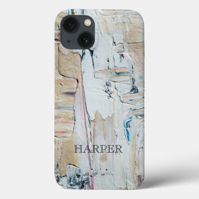 iPhone Personalizado/iPad de pintura de abstrato (Verso)