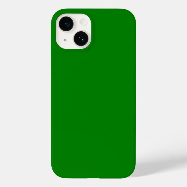 iPhone Verde 14 Caso (Verso)