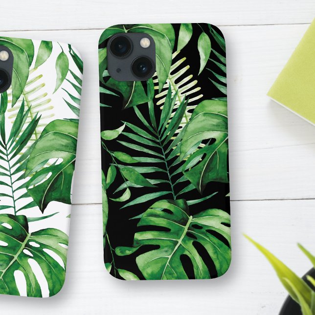 iPhone verde folha tropical / iPad case (Criador carregado)
