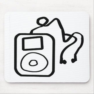 IPod tirado Mousepad