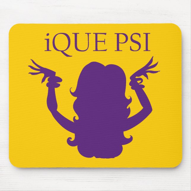 iQUE libra por polegada quadrada Mousepad (Frente)