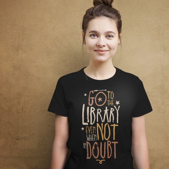 Ir para a Camisa T da Cotação da Biblioteca (Criador carregado)