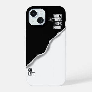 Ir para a Esquerda - capas de iphone Motivacional 