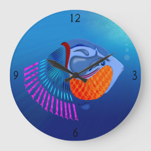 Ir Peixe Grande Relógio