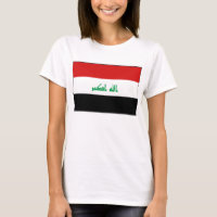 Iraque Flag x Map T-Shirt