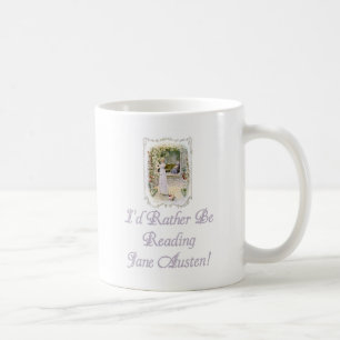 IRBR Jane Austen! Caneca branca clássica, 2