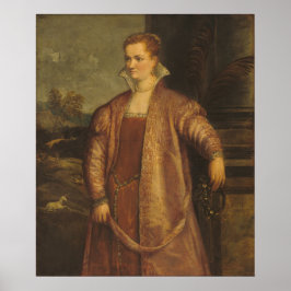 Irene di Spilimbergo - Poster Titian de Belas Arte