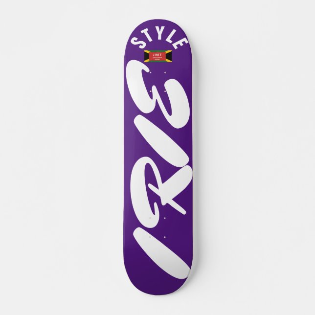 IRIE STYLE JMT 7, 3/4", skateboard Deck (Frente)