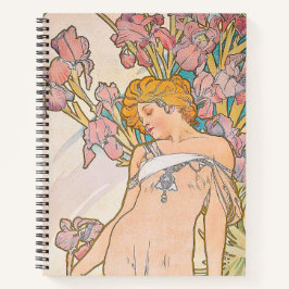 Iris (1897) apresentada por Alphonse Mucha