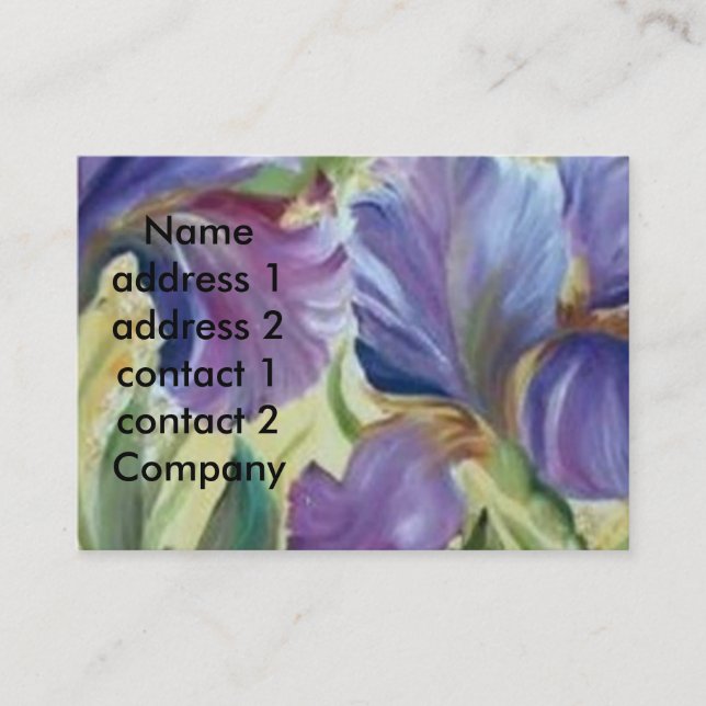 ÍRIS - CARTÃO DE VISITA (Frente)