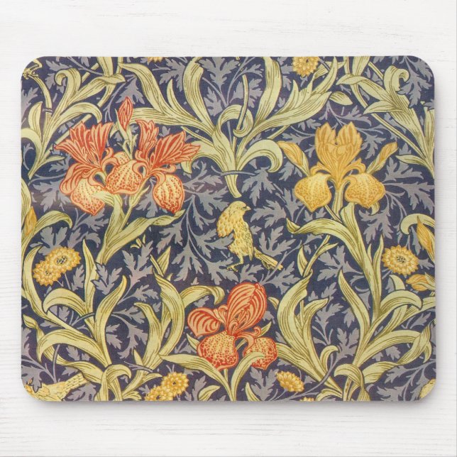 Íris de William Morris - Mousepad (Frente)