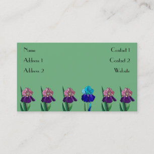 Iris Garden Cartão de visita