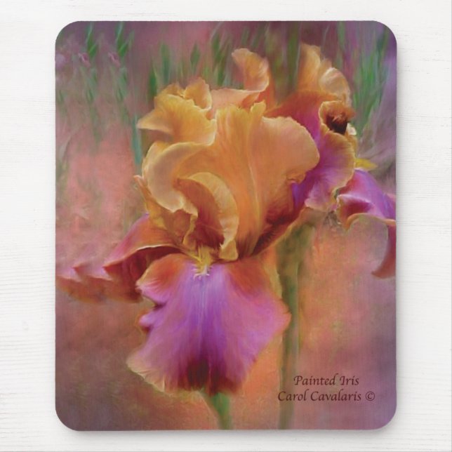 Íris pintada Mousepad (Frente)