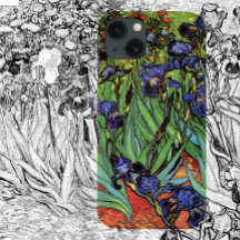 Írises de Vincent van Gogh, Arte do Jardim de Vint