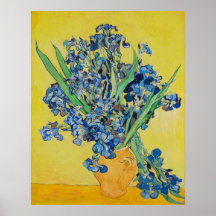 Irises Vincent van Gogh Poster