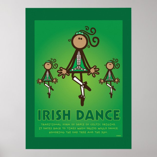 IRISH DANCE poster (Frente)