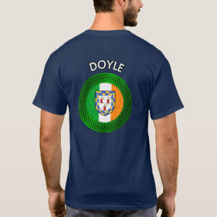 Irish Flag Clover Celtic Knot - Doyle T-Shirt
