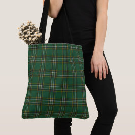 Irish National Clan Tartan Tote Bag