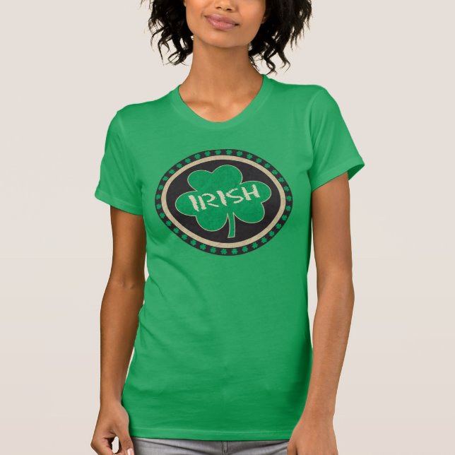 IRISH - rua. Camisa do dia do patrick (Frente)