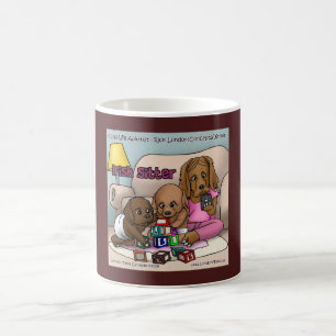 Irish Sitter, Cão de Babá Caneca de Café Divertida