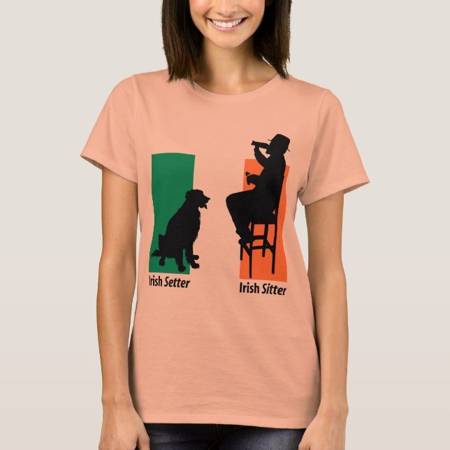 Irish Sitter T-Shirt (Frente)