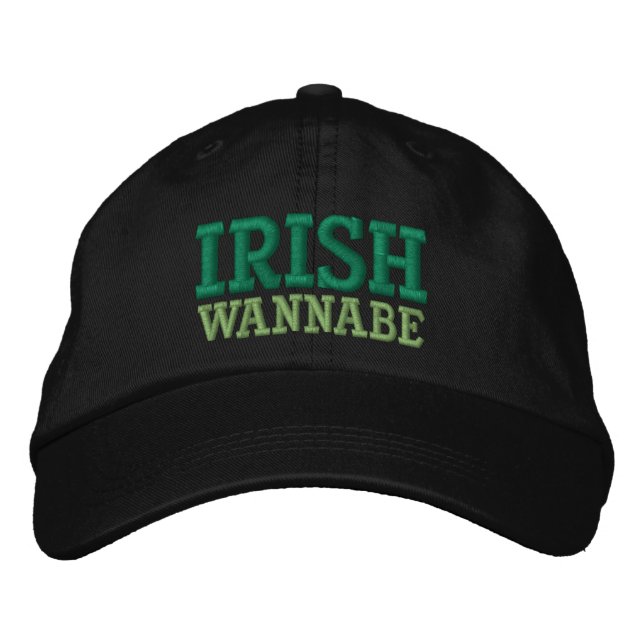 IRISH WANNABE INCORPORADO BONÉ BASEBALL (Frente)
