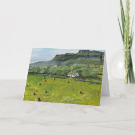 Irlanda, Benbulben, Cartão de Saudação Irlandês