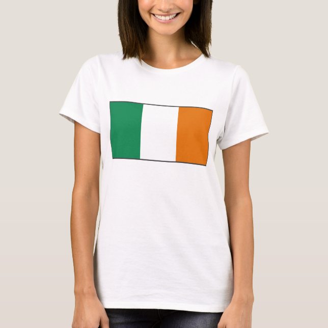 Irlanda Flag x Map T-Shirt (Frente)