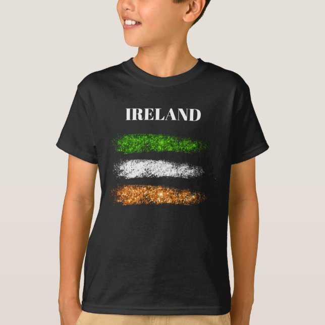 *~* IRLANDA IRLANDA - Abstrato Simples - Camisa de (Frente)