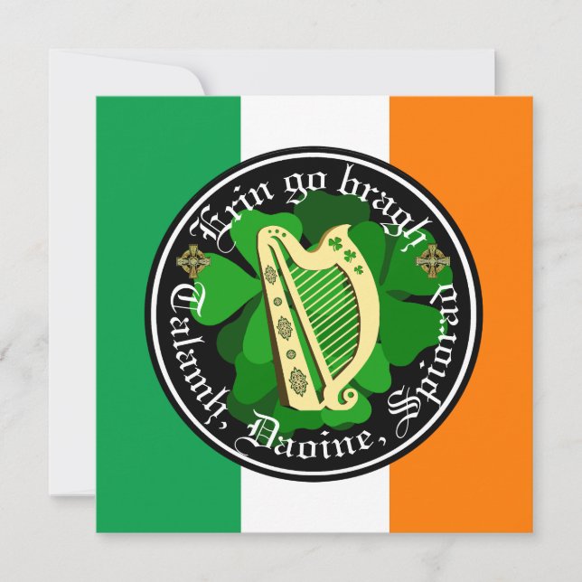 Irlanda para sempre/Erin ir bragh/a terra/pessoas/ (Frente)
