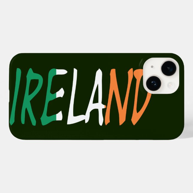Irlanda sobreposta ao navio Irish Flag (Verso (horizontal))