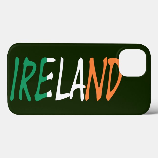Irlanda sobreposta ao navio Irish Flag (Verso (horizontal))