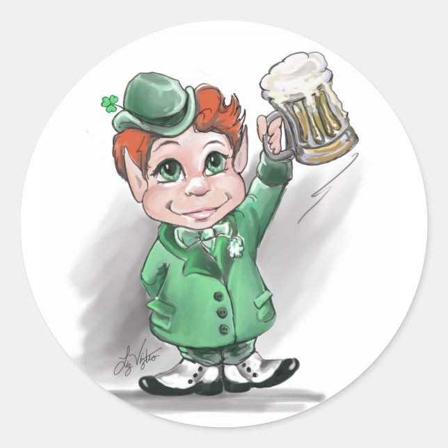Irlandês Cheers! Adesivo (Frente)