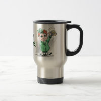 Irlandês Cheers! Caneca de viagem