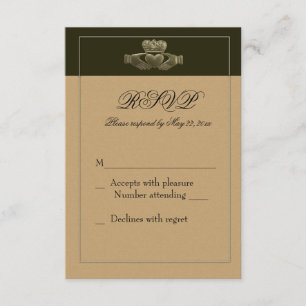 Irlandês Claddagh RSVP