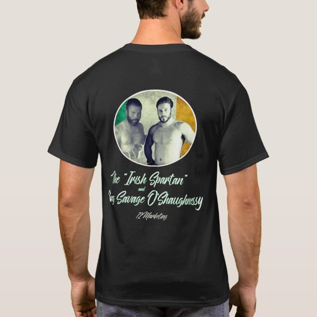 Irlandês de combate o'shaughnessy da camisa da (Verso)