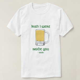 Irlandês eu estava para dentro você t-shirt do d
