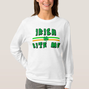 Irlandês morda-me t-shirt