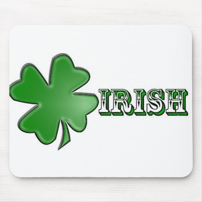 Irlandês Mousepad do trevo! (Frente)