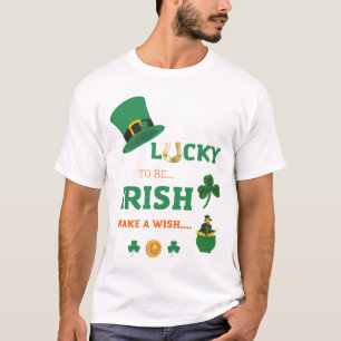 Irlandês sortudo faz T-Shirt desejada