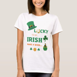 Irlandês sortudo faz T-Shirt desejada