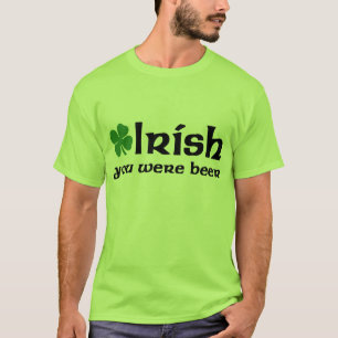 Irlandês você era t-shirt da cerveja