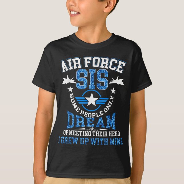 Irmã Camo, da Força Aérea Orgulhosa, camisa Vetera (Frente)
