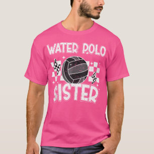 Irmã De Polo Água De Um Jogador De Polo Aquático S