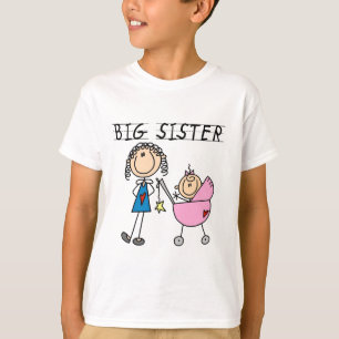 Irmã Grande com Camisetas de Sis Pequeno