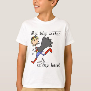 Irmã mais velha meus t-shirt e presentes do heró